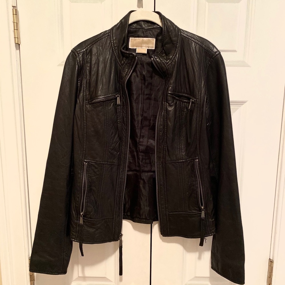 Michael Kors Leather Jacket